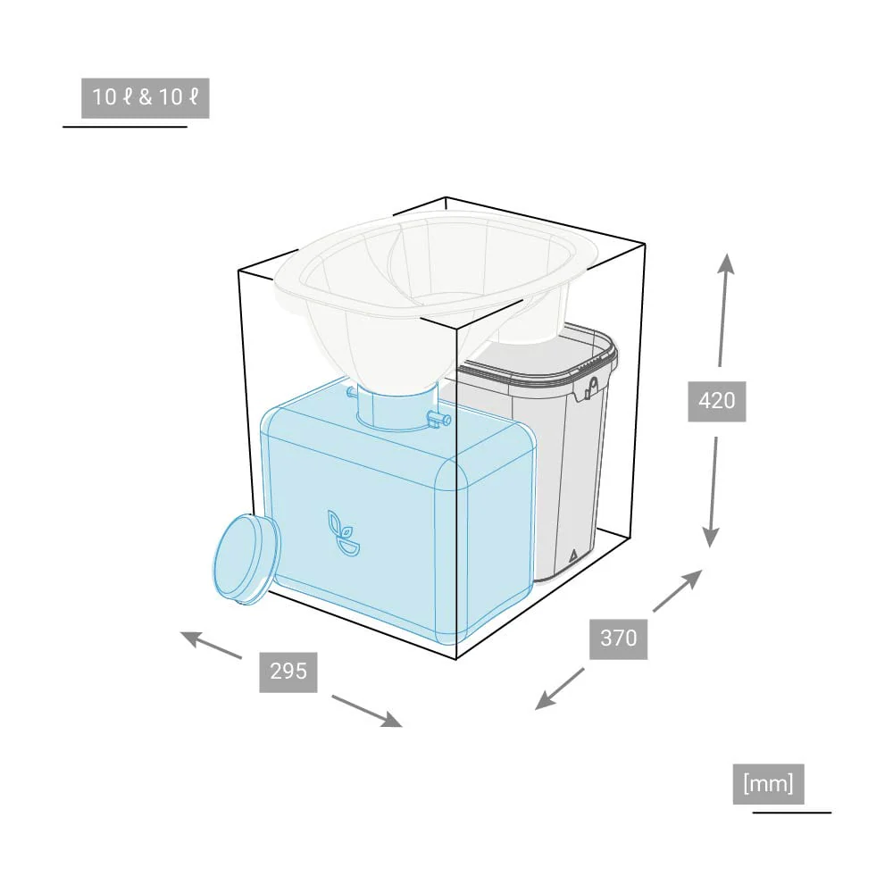 Trelino® • DIY Set L for comfortable composting toilets - Image 3